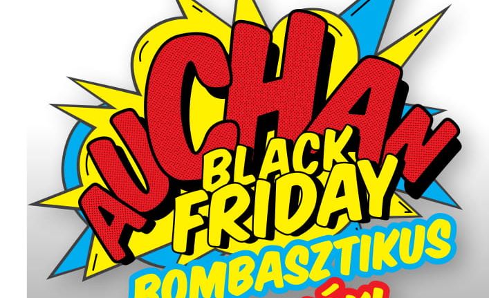 Auchan Black Friday 2018 - november 22-25. között érvényes akciók.