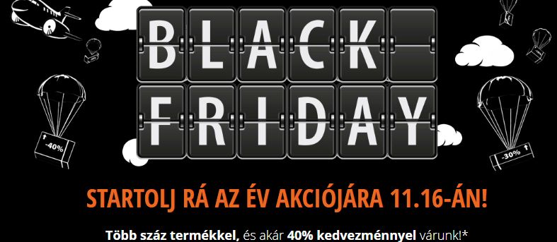 Fekete Péntek 2018 - Jön az Extreme Digital Black Friday 2018