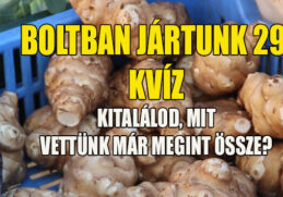 boltban jártunk