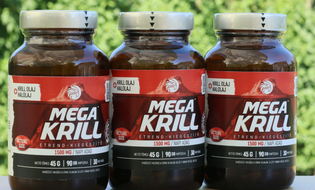 Mannavita MegaKrill olaj – Krill olaj 1500 mg
