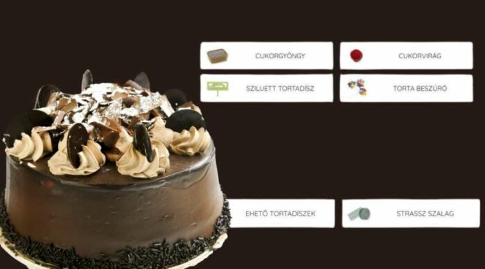 Esküvői tortadíszek - Süss Velem Webáruház